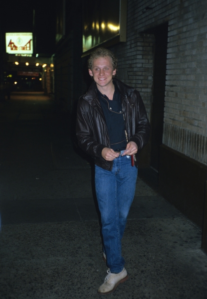 Peter Firth photographed in New York City. 1981.  Photo