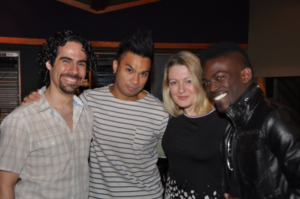 Alex Lacamoire (Musical Director), Andros Rodriguez (Engineer), Lynn Pinto (Producer) Photo