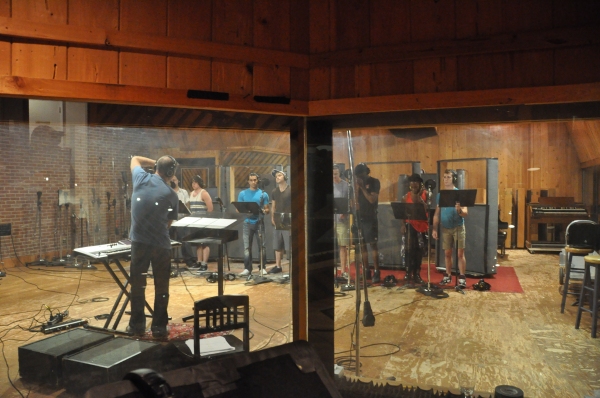 Exclusive Photos: Taylor Louderman, Ryann Redmond, and BRING IT ON Cast Sings 'Carols For A Cure'  Image