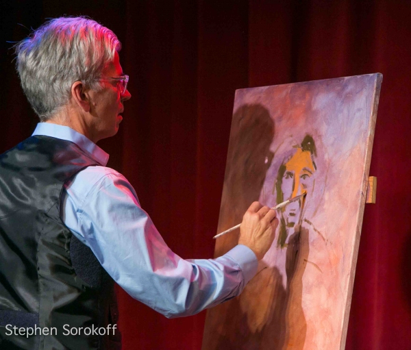 Photo Flash: Steve Bakunas Paints Linda Lavin for 'Portrait of an Artist' Image