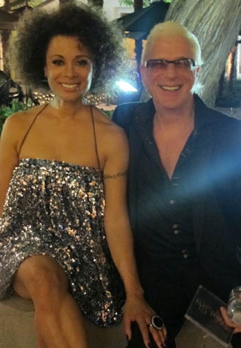 Tony Award-nominee Valarie Pettiford and Music Director Ron Abel Photo