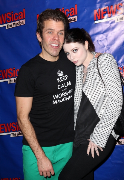 Perez Hilton & Michelle Trachtenberg Photo