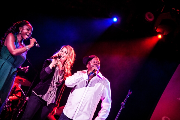 Saycon Sengbloh, Morgan James and Tituss Burgess Photo