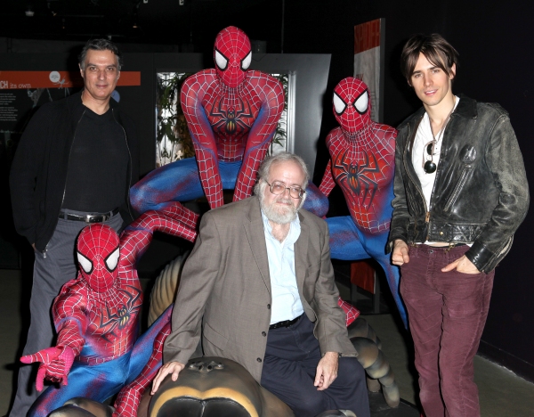 Reeve Carney & Robert Cuccioli from Broadway's 'Spider-Man Turn Off The Dark'  visit  Photo