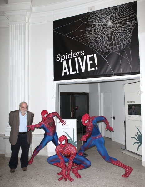 Photo Coverage: SPIDER-MAN Cast Visits 'Spiders Alive!' Exhibit Image