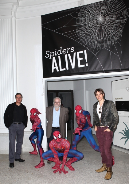 Photo Coverage: SPIDER-MAN Cast Visits 'Spiders Alive!' Exhibit Image