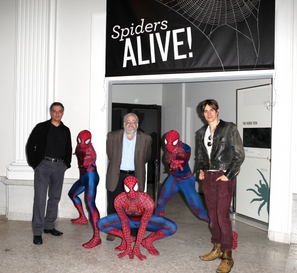 Photo Coverage: SPIDER-MAN Cast Visits 'Spiders Alive!' Exhibit Image