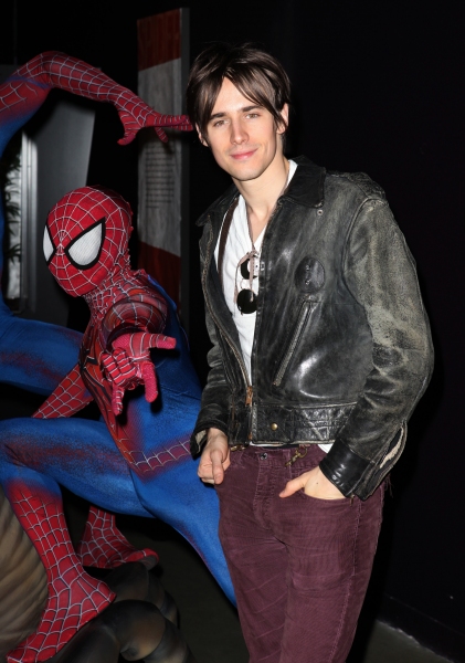 Photo Coverage: SPIDER-MAN Cast Visits 'Spiders Alive!' Exhibit Image