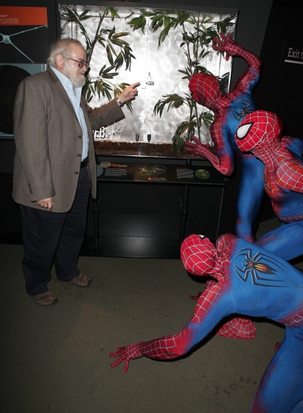 Photo Coverage: SPIDER-MAN Cast Visits 'Spiders Alive!' Exhibit Image