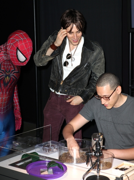 Photo Coverage: SPIDER-MAN Cast Visits 'Spiders Alive!' Exhibit Image