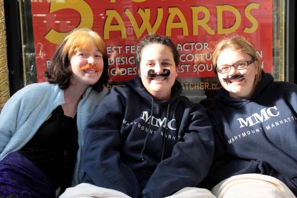 Photo Coverage: Matthew Saldivar, Dave Barry and PETER AND THE STARCATCHER Fans Celebrate Stache Day! Image