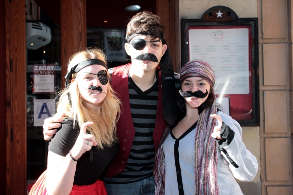 Photo Coverage: Matthew Saldivar, Dave Barry and PETER AND THE STARCATCHER Fans Celebrate Stache Day! Image
