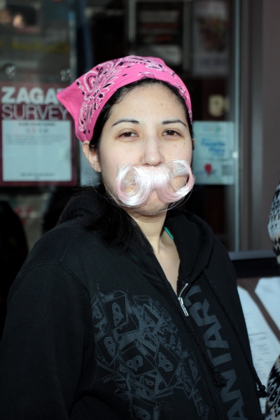 Photo Coverage: Matthew Saldivar, Dave Barry and PETER AND THE STARCATCHER Fans Celebrate Stache Day! Image