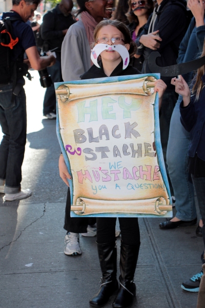 Photo Coverage: Matthew Saldivar, Dave Barry and PETER AND THE STARCATCHER Fans Celebrate Stache Day! Image