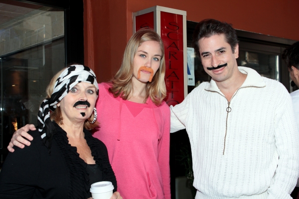 Photo Coverage: Matthew Saldivar, Dave Barry and PETER AND THE STARCATCHER Fans Celebrate Stache Day! Image