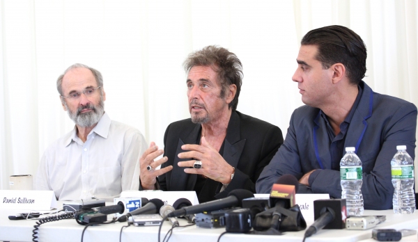 Director Daniel Sullivan, Al Pacino & Bobby Cannavale  Photo