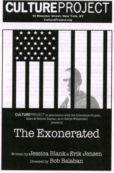 Photo Coverage: Inside Opening Night of THE EXONERATED- Curtain Call! 