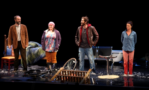 Photo Coverage: Brian F. O'Byrne, Annie Funke, Jake Gyllenhaal in IF THERE IS I HAVEN'T FOUND IT YET - Curtain Call  Image
