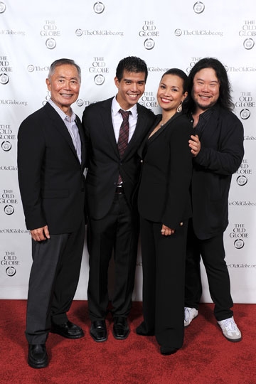  Stafford Arima with George Takei, Telly Leung and Lea Salonga Photo