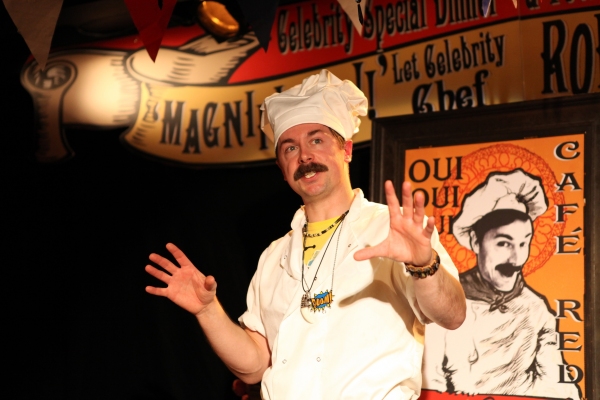 Photo Flash: First Look at Osip Theatre's CELEBRITY NIGHT AT CAFE RED Image