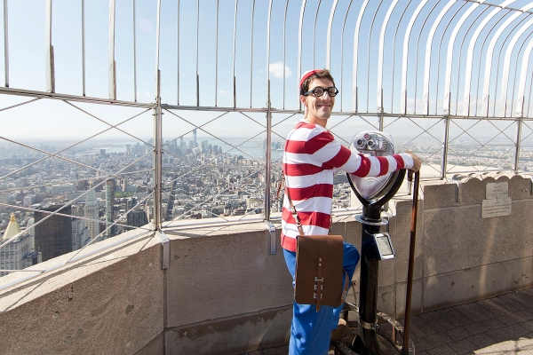 Photo Flash: Where's Waldo? Spotted at the Empire State Building 