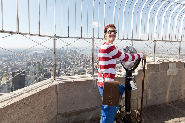 Photo Flash: Where's Waldo? Spotted at the Empire State Building Image
