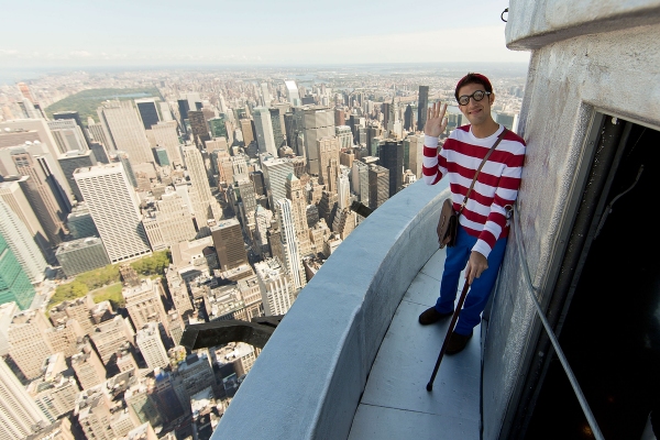 Photo Flash: Where's Waldo? Spotted at the Empire State Building 