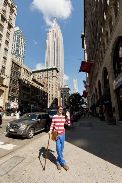 Photo Flash: Where's Waldo? Spotted at the Empire State Building 