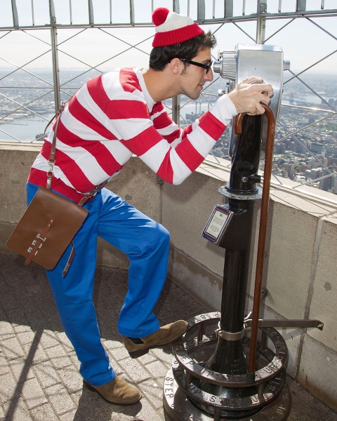 Photo Flash: Where's Waldo? Spotted at the Empire State Building 
