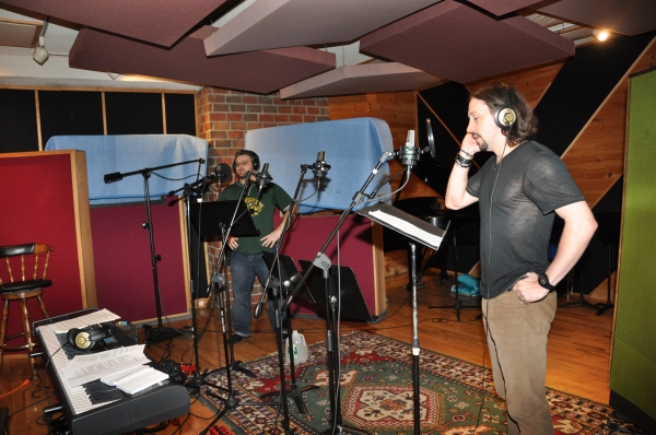 Photo Exclusive: ONCE Cast Records for 'Carols For A Cure'  Image