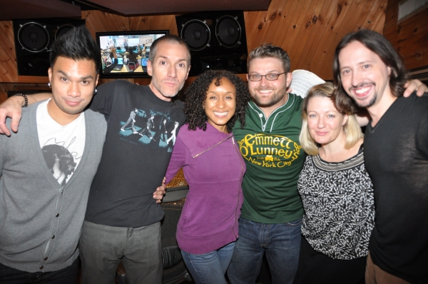 Photo Exclusive: ONCE Cast Records for 'Carols For A Cure'  Image