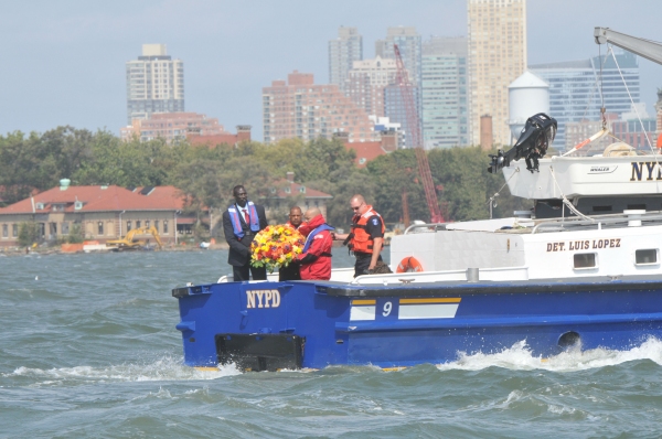 Photo Flash: Wreath-Laying at NY Harbor for African Slaves 