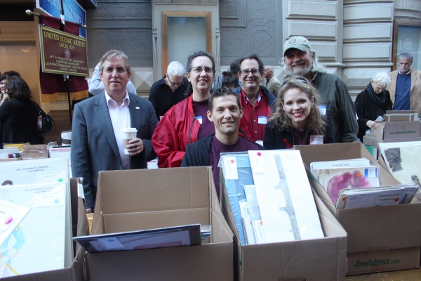 Photo Coverage: 2012 BC/EFA Flea Market - Merchandise Tables  Image