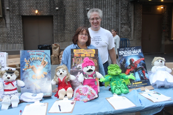 Photo Coverage: 2012 BC/EFA Flea Market - Merchandise Tables  Image
