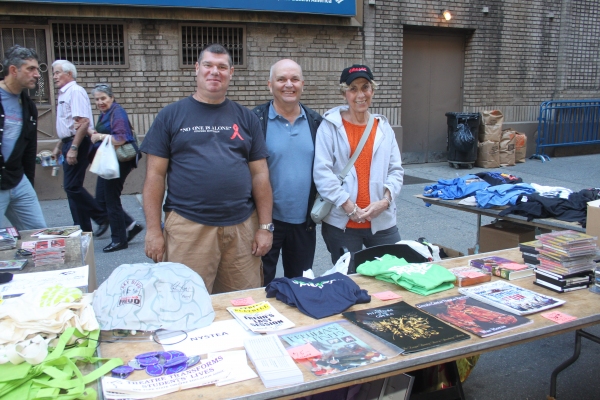 Photo Coverage: 2012 BC/EFA Flea Market - Merchandise Tables  Image