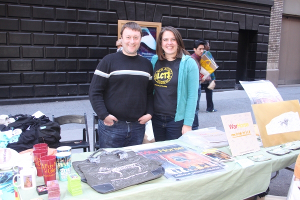 Photo Coverage: 2012 BC/EFA Flea Market - Merchandise Tables  Image