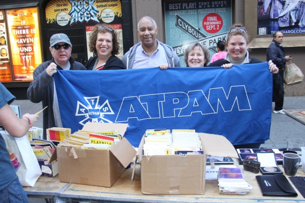 Photo Coverage: 2012 BC/EFA Flea Market - Merchandise Tables  Image