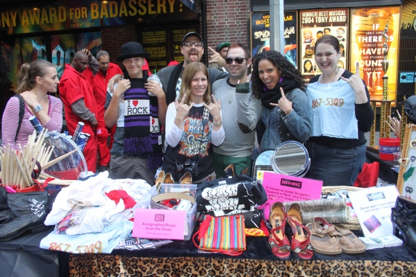 Photo Coverage: 2012 BC/EFA Flea Market - Merchandise Tables  Image
