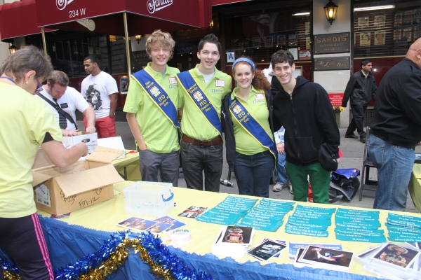 Photo Coverage: 2012 BC/EFA Flea Market - Merchandise Tables  Image