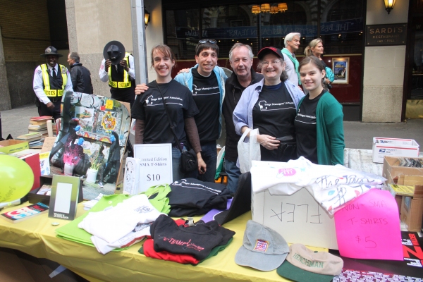 Photo Coverage: 2012 BC/EFA Flea Market - Merchandise Tables  Image