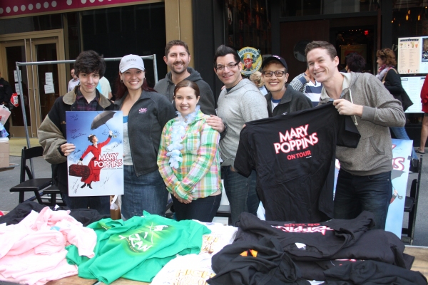 Photo Coverage: 2012 BC/EFA Flea Market - Merchandise Tables  Image