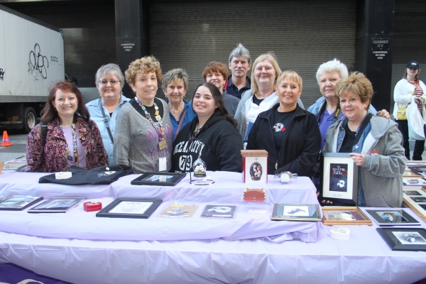 Photo Coverage: 2012 BC/EFA Flea Market - Merchandise Tables  Image