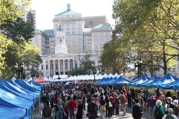 Photo Flash: BP Markowitz and Tony Danza at the 7th Annual Brooklyn Book Festival Image