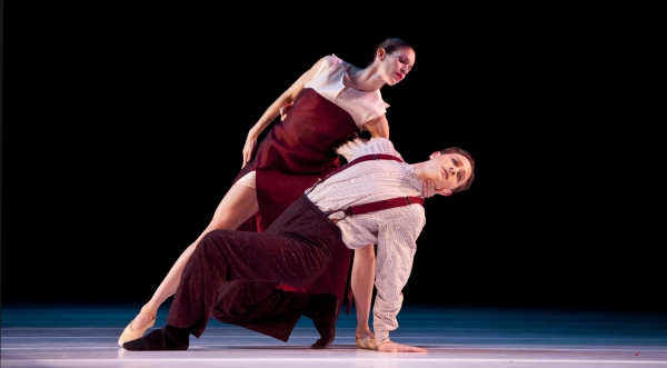  Ballet: Ketubah Choreographer: Julia Adam Dancer(s): Mireille Hassenboehler and Ian  Photo