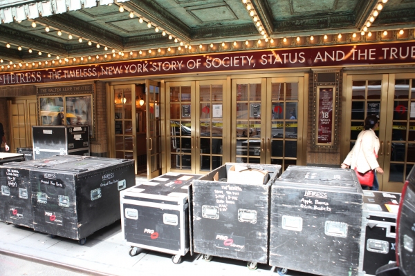Photo Coverage: THE HEIRRESS Loads In at the Walter Kerr Theatre Image