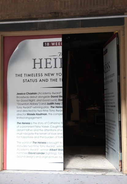 Photo Coverage: THE HEIRRESS Loads In at the Walter Kerr Theatre Image