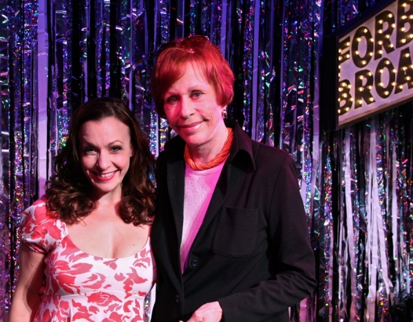 Photo Flash: Carol Burnett Visits FORBIDDEN BROADWAY! Image
