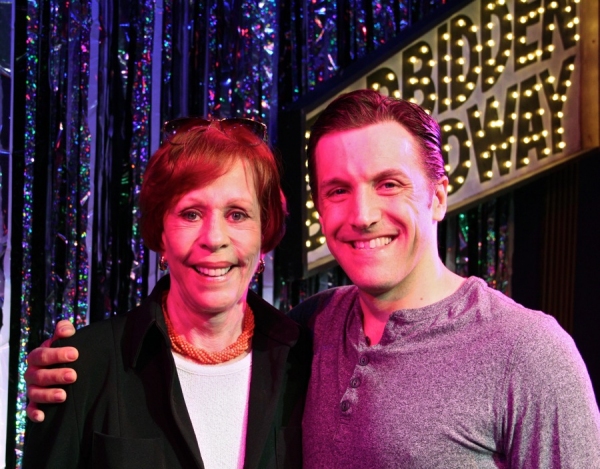 Photo Flash: Carol Burnett Visits FORBIDDEN BROADWAY! Image