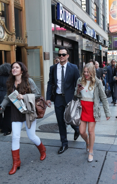 Photo Exclusive: Cheyenne Jackson, Henry Winkler and THE PERFORMERS Cast Takes Times Square! Image