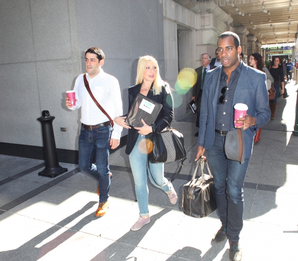 Photo Exclusive: Cheyenne Jackson, Henry Winkler and THE PERFORMERS Cast Takes Times Square! Image